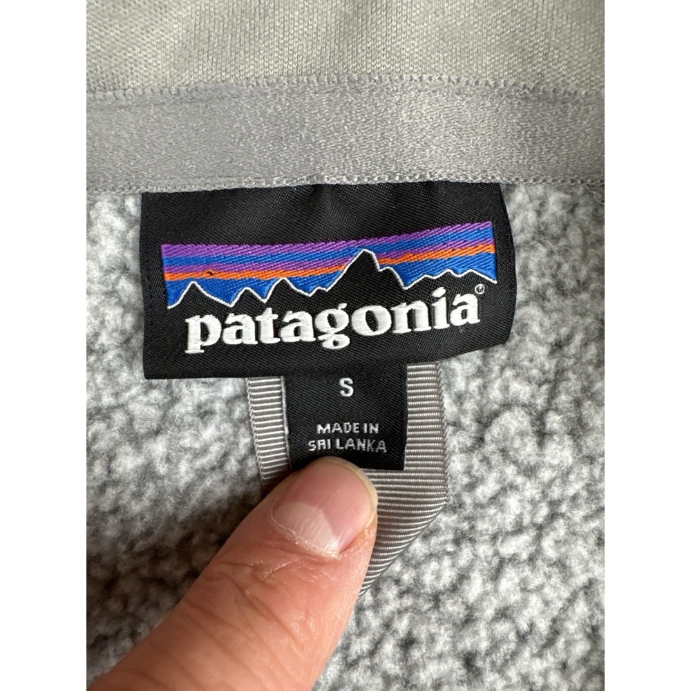 Patagonia Better Sweater Fleece Jacket Gray Full Zip Women's Small - Picture 5 of 11